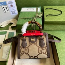 Gucci Diana Mini tote bag with jumbo GG 655661