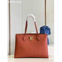 Louis Vuitton Lockme Shopper Brown M57346