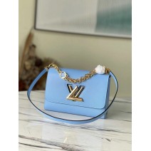 Louis Vuitton Twist MM Blue M59402