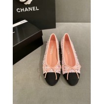 Chanel Tweed Ballet Flats CE03263