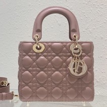 Small Lady Dior My ABCDIOR Bag Pink M0538
