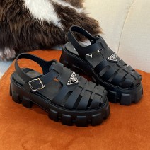 Prada Foam rubber sandals Black SDP051402