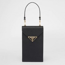 Prada Saffiano leather mini-bag Black 1BP050