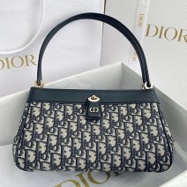 Medium Dior Key Bag Blue DM6098