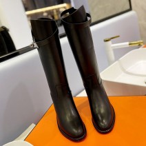 Hermes Leather Boots SNH091303